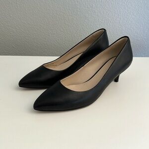 NWOT Cole Haan Black Leather 45mm Pump size 8
